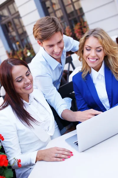Young business people — Stock Photo, Image