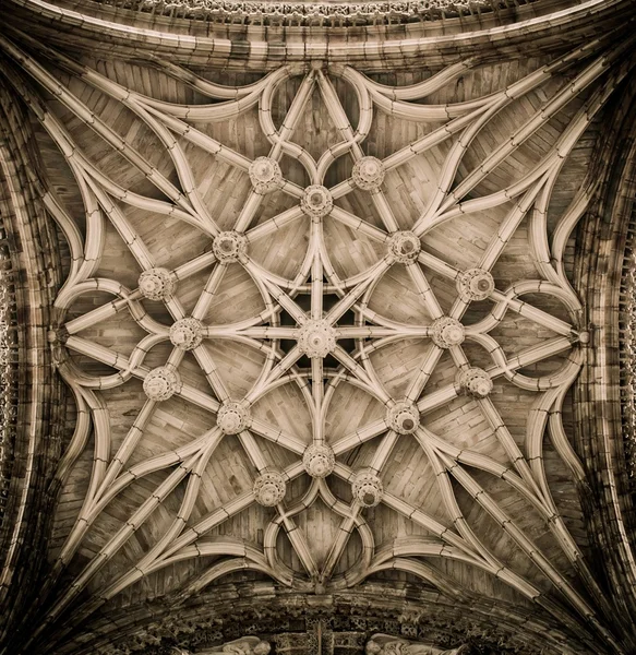 Celling dekoration av albi katedralen, Frankrike — Stockfoto