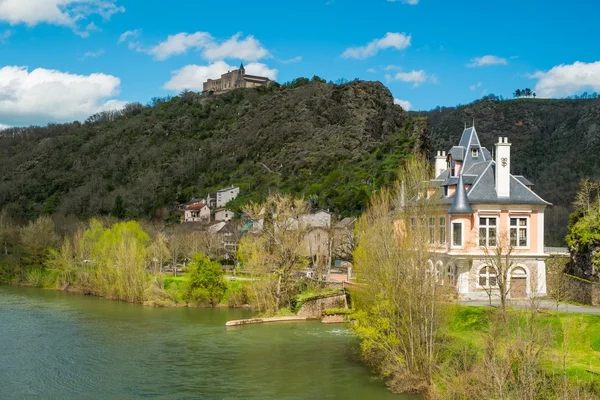 Old Ambialet village on Tarn river, France — Stock Photo, Image