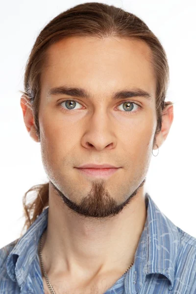 Young handsome man with beard — Stock Photo, Image