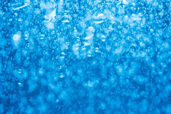 Water background with bubbles — Stock Photo, Image