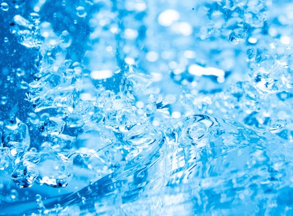 Water background with bubbles — Stock Photo, Image