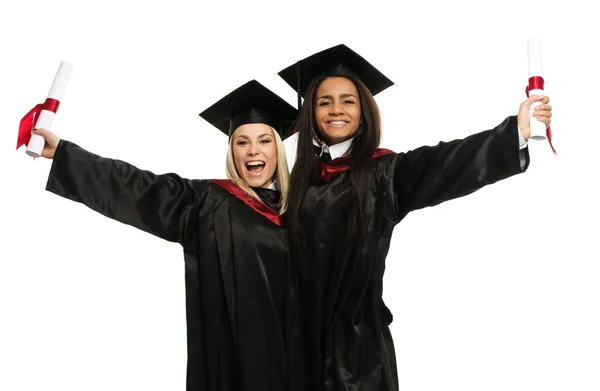 Jovens estudantes meninas — Fotografia de Stock