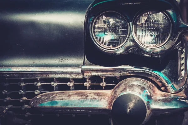 Ret ロッド スタイル アメリカの自動車計器盤 — ストック写真