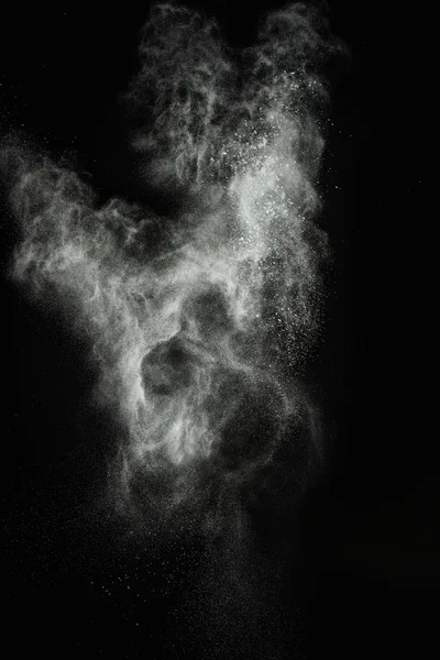 Λευκή σκόνη που εκρήγνυται — Φωτογραφία Αρχείου
