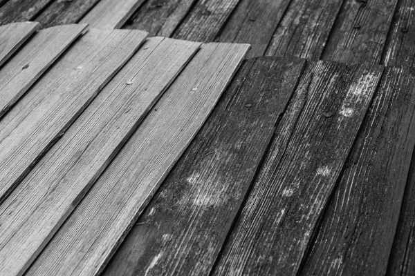 Old roof wooden tile — Stock Photo, Image