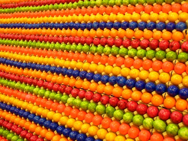 Classificações de ovos de Páscoa a cores — Fotografia de Stock