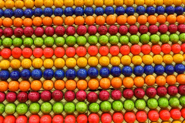 Τάξεις των χρώμα Πασχαλινά αυγά Εικόνα Αρχείου