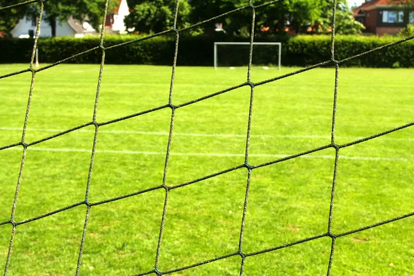 The football goal net — Stock Photo, Image