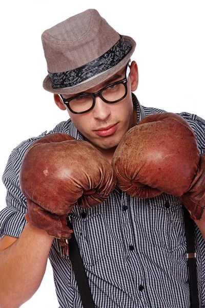 A stylish boxer — Stock Photo, Image