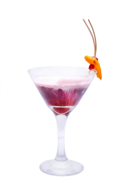 Exotic purple cocktail — Stock Photo, Image