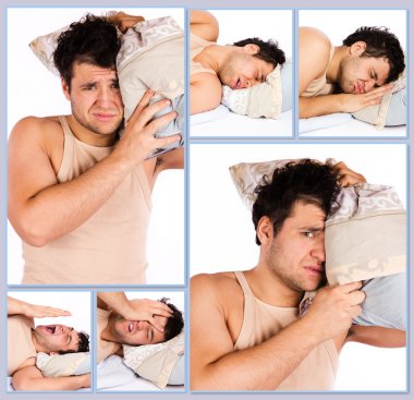 çok erken uyandı adam