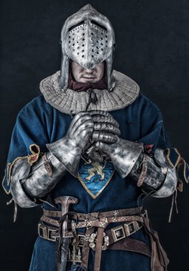 dua ediyor Knight renksiz fotoğraf
