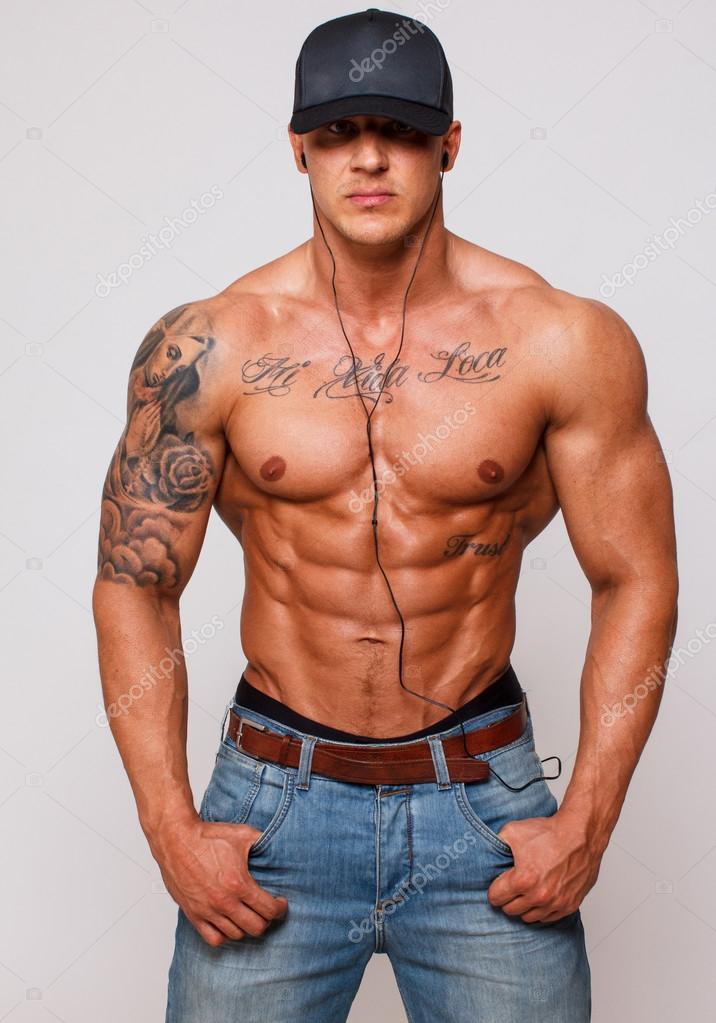 Sexy Shirtless Muscle Boy