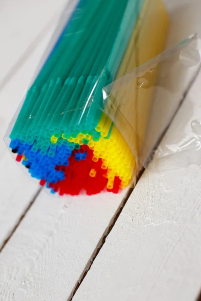 Straws for coctail — Stock Photo, Image