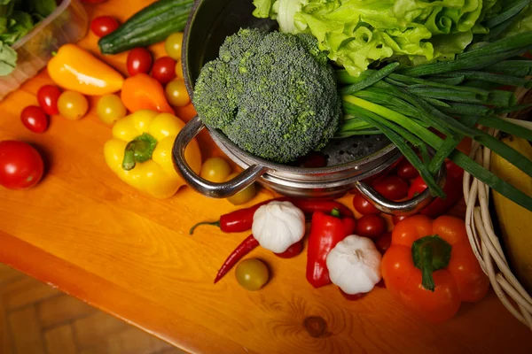 Heatlhy food on the table — Stock Photo, Image