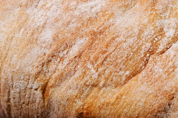 Closeup photo of organic bread crust — Stock Photo, Image