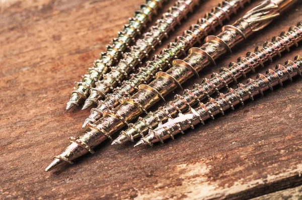 Metal nailscrews — Stock Photo, Image