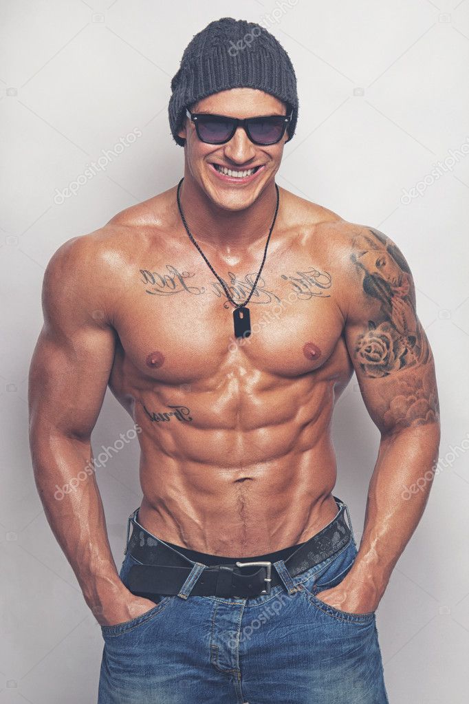 Strong Muscular Man Stock Photo By C Fxquadro Strong Muscular Man Stock Photo By C Fxquadro