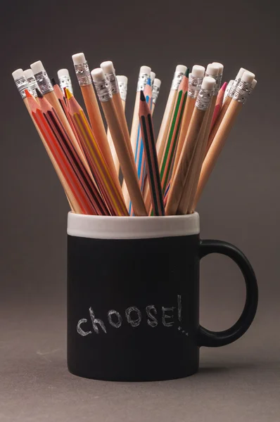 Kleurrijke potloden — Stockfoto