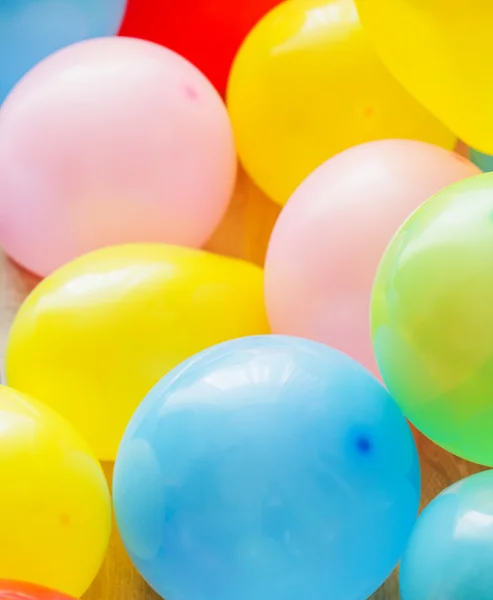 Tapete de balões coloridos — Fotografia de Stock