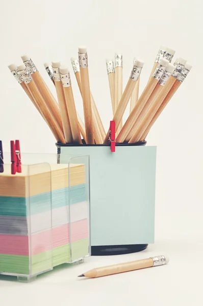 Bunch of pencils — Stock Photo, Image