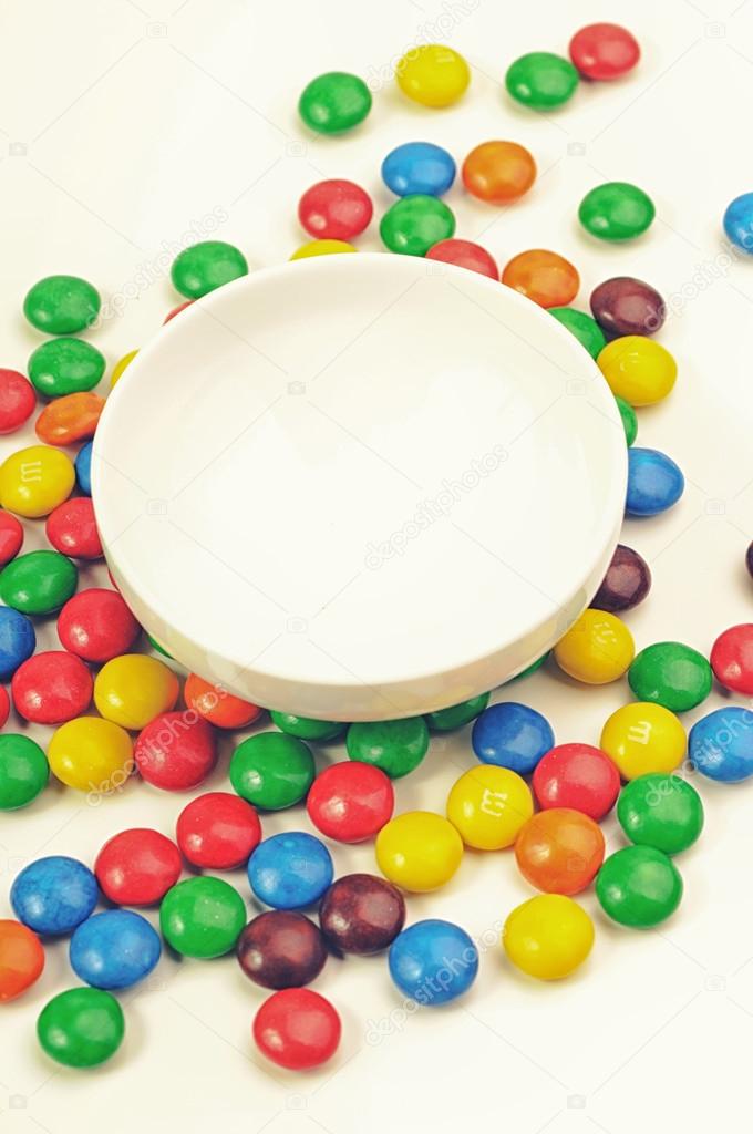 Multicolor candies