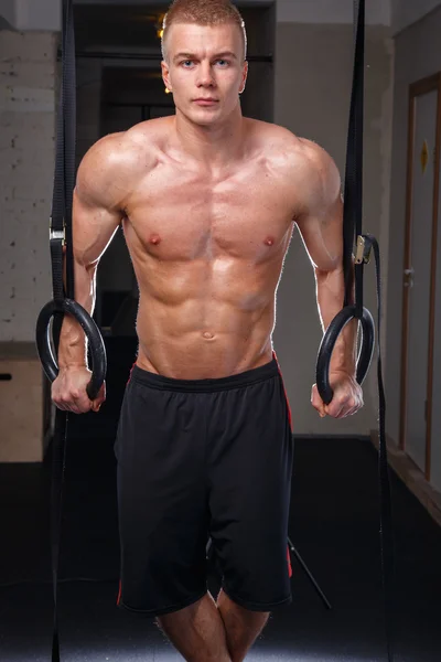 Muscled bodybuilder — Stockfoto