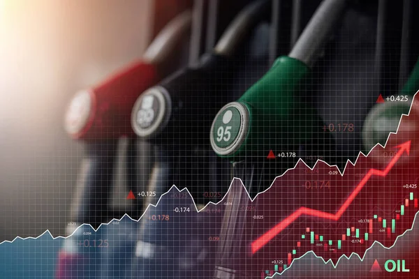 Benzin istasyonundaki silah fiyatları ve sıra sıra yükseldi