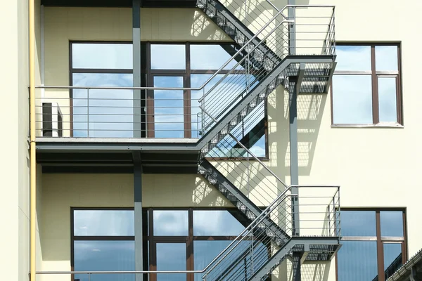 Fire escape ladder — Stock Photo, Image
