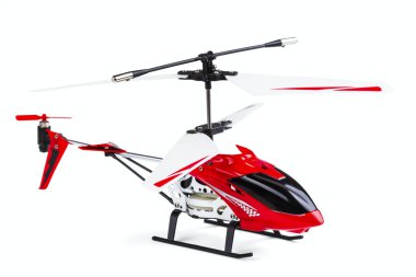 radio-gecontroleerde model van de helikopter