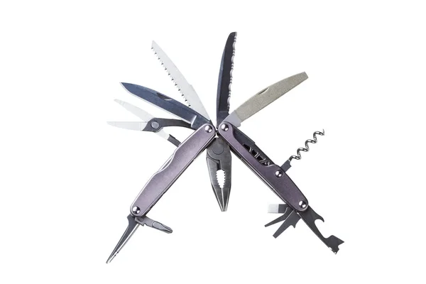 Çelik katlanabilir multitool — Stok fotoğraf