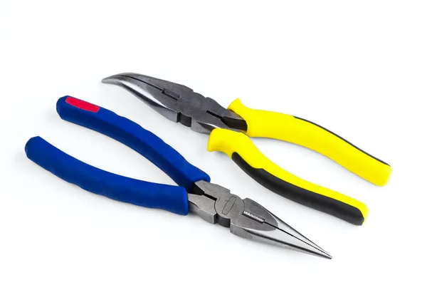 Bent long nose pliers — Stock Photo, Image