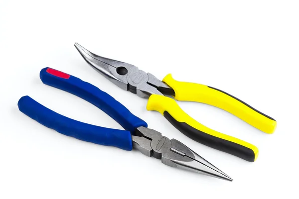 Bent long nose pliers — Stock Photo, Image