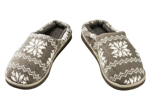 Male slippers — Stock Photo, Image