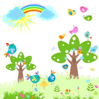 Rainbow ile bahar