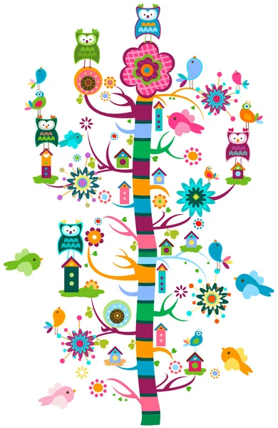 Whimsy garden — Stock Vector