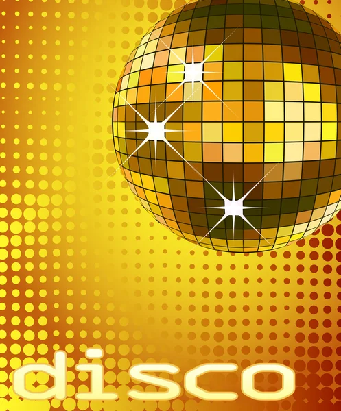 Disco ball — Stock Vector