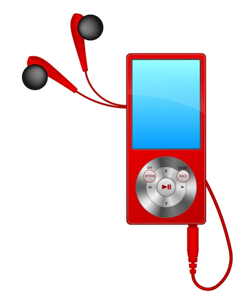 MP3-spelare — Stock vektor