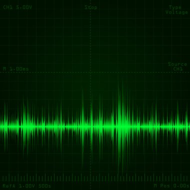 sound wave signal clipart