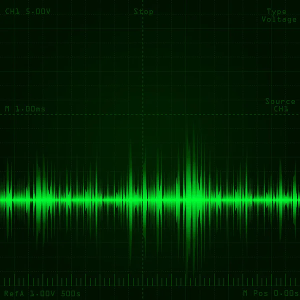 Sound wave signal — Stock Vector