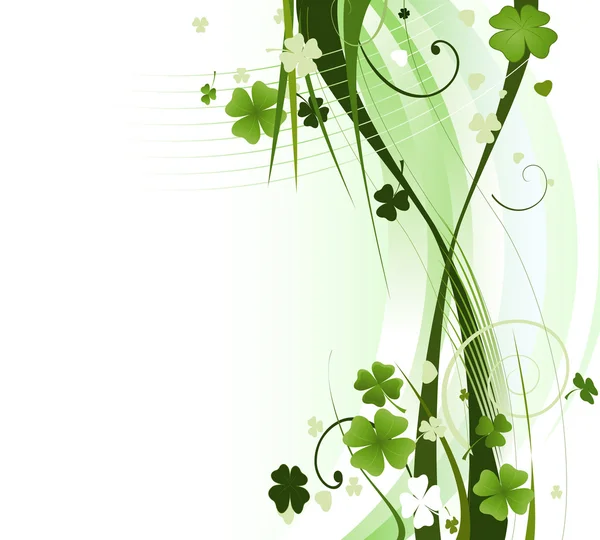 Abstract clover background — Stockvector