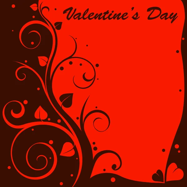 Valentine design card — Stock Vector