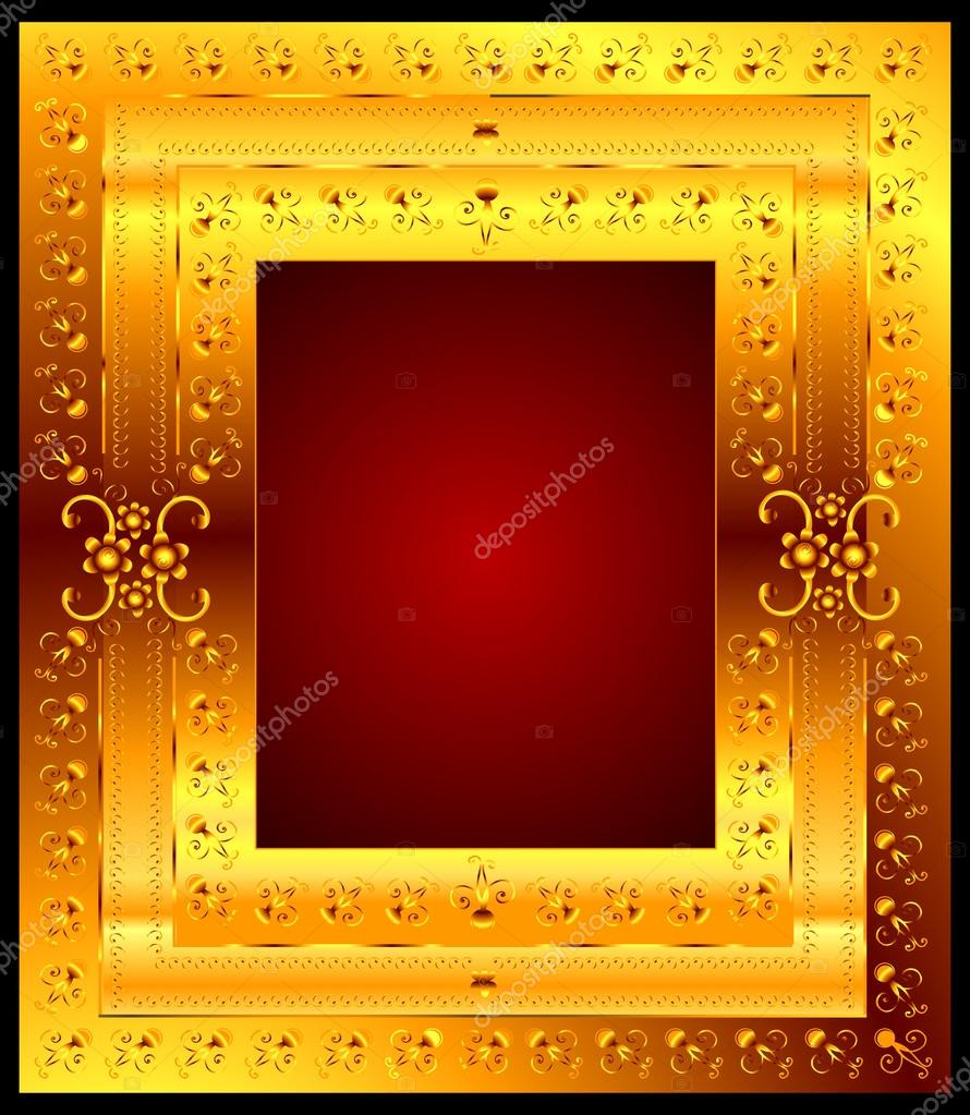 Floral frame