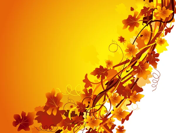 Hintergrund Herbst — Stockvektor