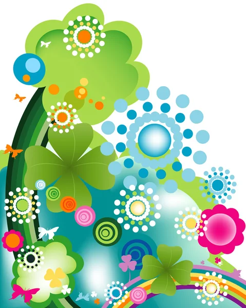 Springtime — Stock Vector