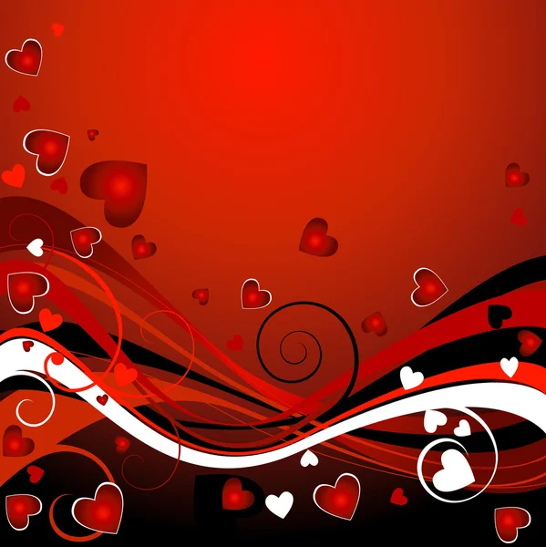 Valentines fundo — Vetor de Stock