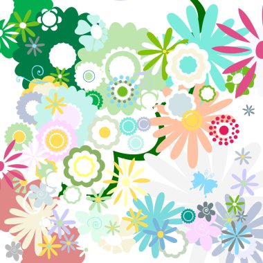 çiçek pattern