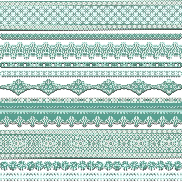 Lace linten — Stockvector