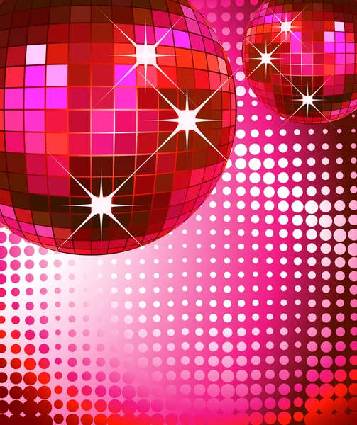 Disco balls — Stock Vector